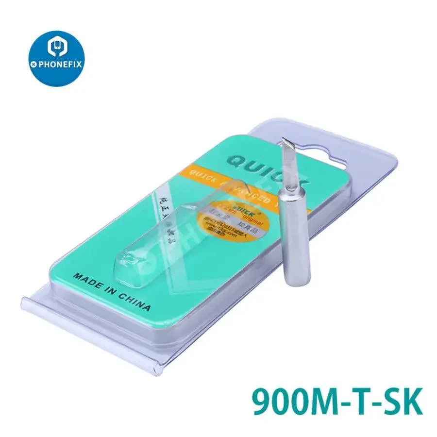 PhoneFix QUICK 900M-T series iron tips for 936/936A soldering station, standard replacement soldering iron tips.