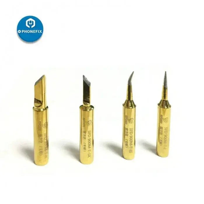 PhoneFix lead-free soldering iron tip for rework station, precision metal tip for soldering and electronic repairs.