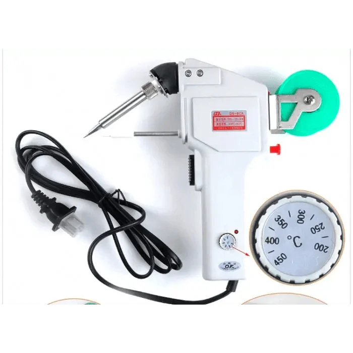 Phonefix DW-80 soldering gun with adjustable constant temperature, automatic tin, and external heat for precise soldering tasks.