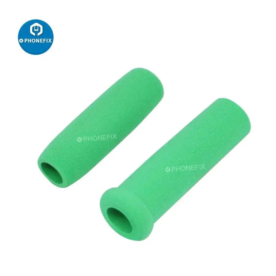 Soft foam thermal handle cover for JBC T210 and 245 soldering iron handle replacement by PHONEFIX, shown on the product.