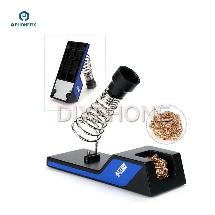Phonefix GT-2010 portable USB soldering iron with precision tips and nozzles, 5V 2A power for electronics repairs.