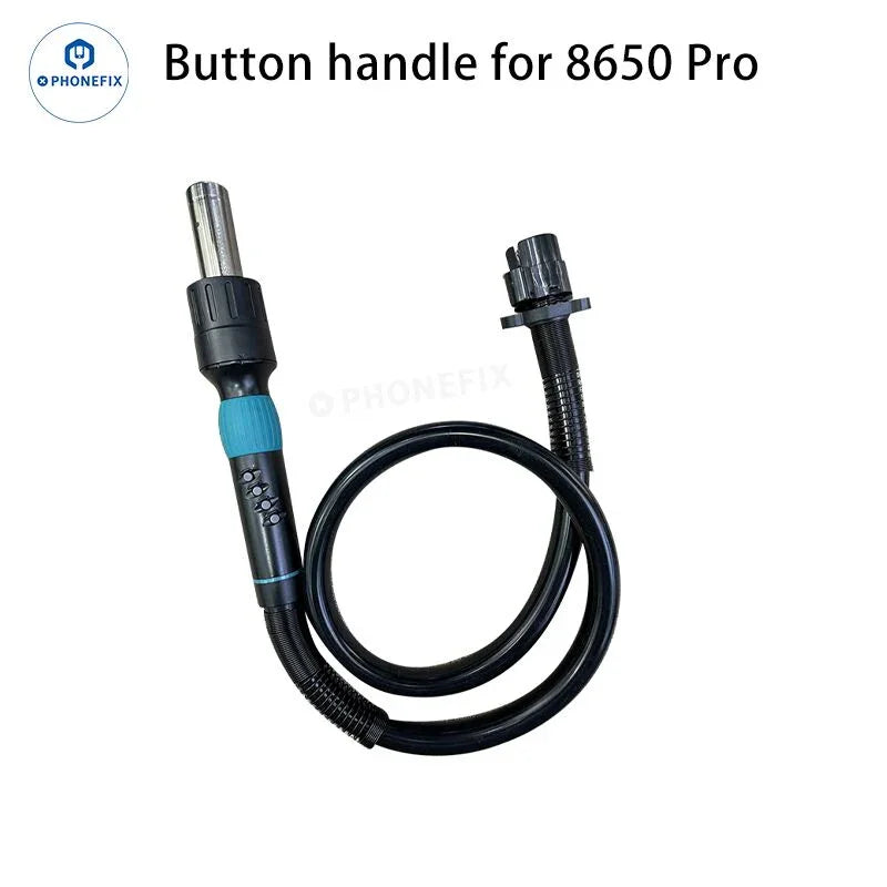 Heating element soldering handle for SUGON 8650 Pro by PHONEFIX, used for precision soldering iron tips and nozzles.