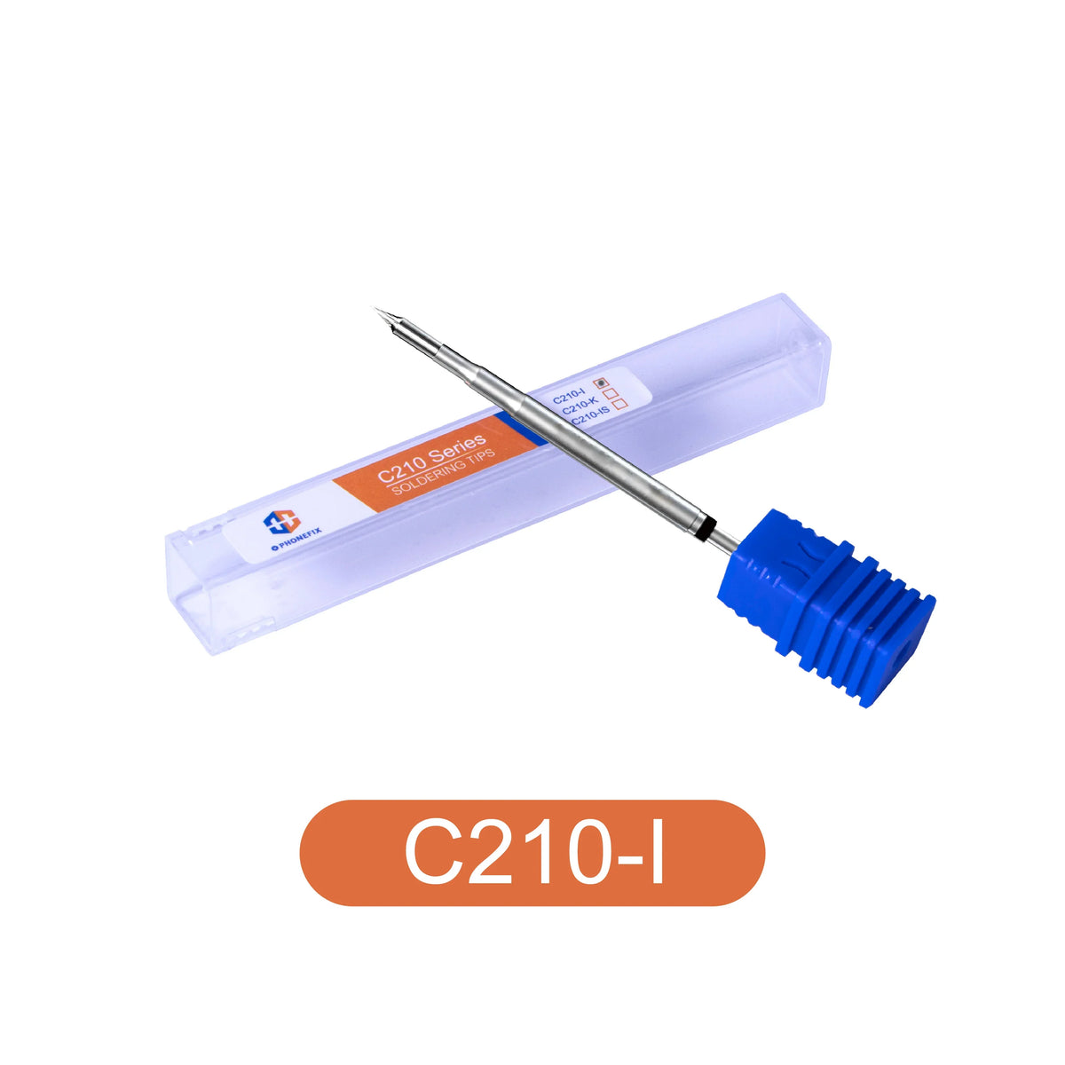 JBC C210 Series soldering iron tip by PHONEFIX, precision soldering tip for accurate electronic work.