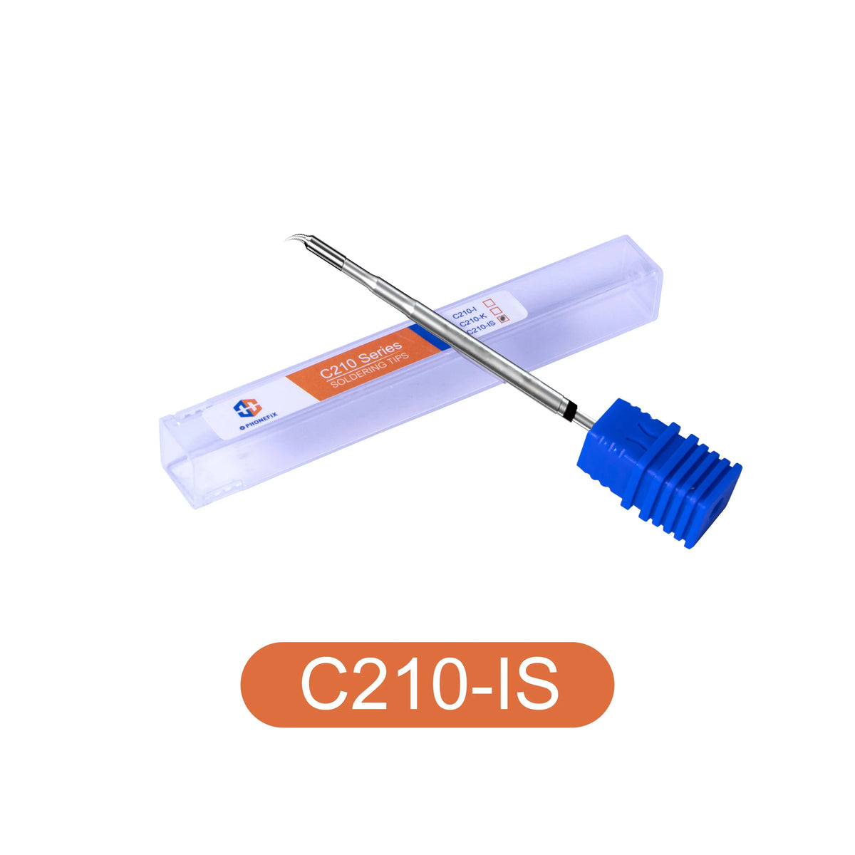 JBC C210 Series precision soldering iron tip for soldering irons, designed for accurate electronic soldering tasks.