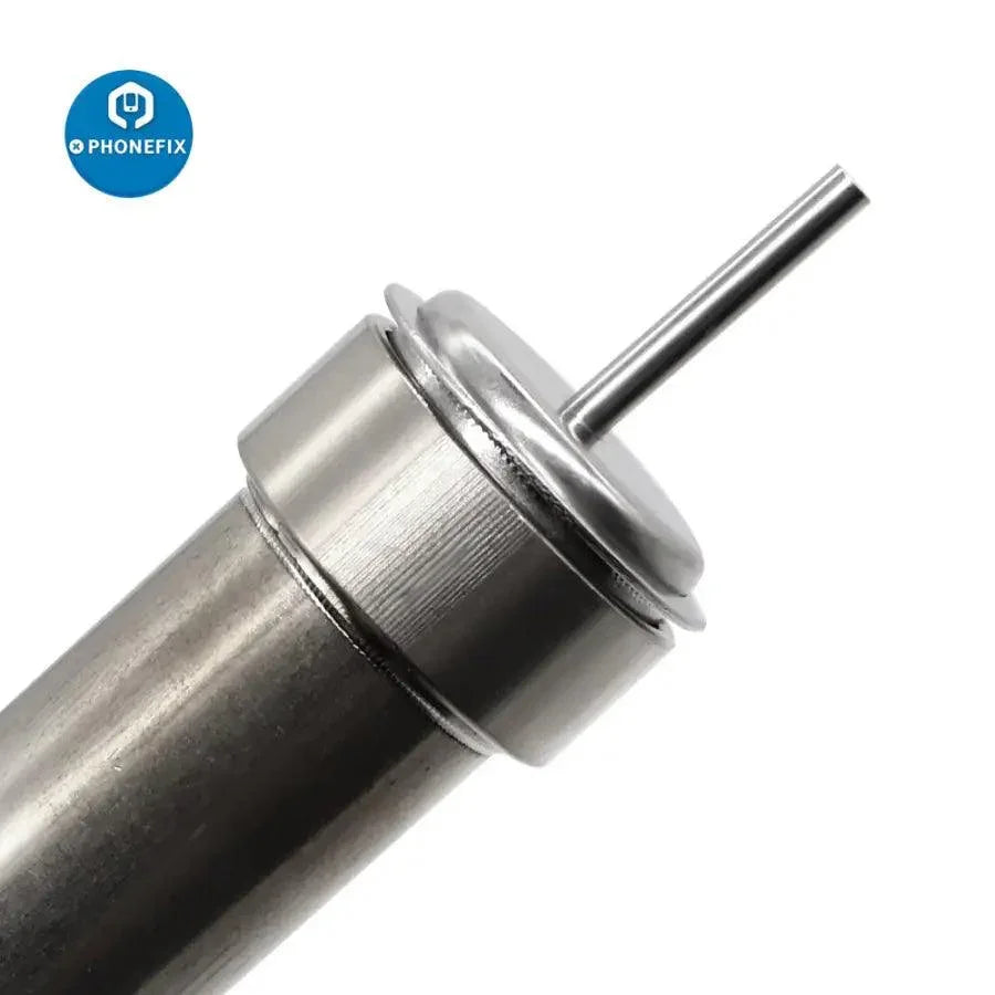 45-degree curved heat gun nozzle sleeve for QUICK 861DW rework station by PHONEFIX, compatible iron tips and rework station accessory.