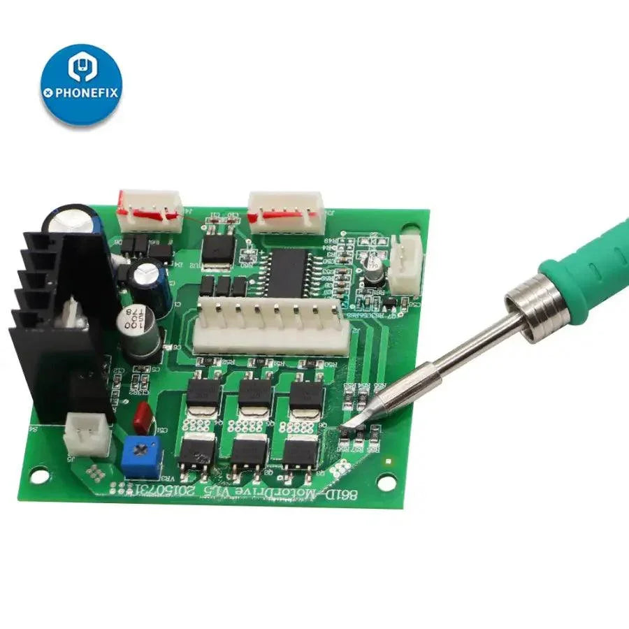 PhoneFix solder iron tip for Jabe UD-1200 lead-free soldering station, replacement nozzle for precise soldering work.