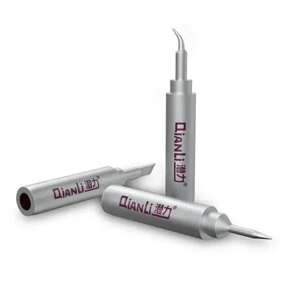 Qianli 936 universal soldering iron tips by PHONEFIX, lead-free, 0.2mm precision tips for electronics soldering.