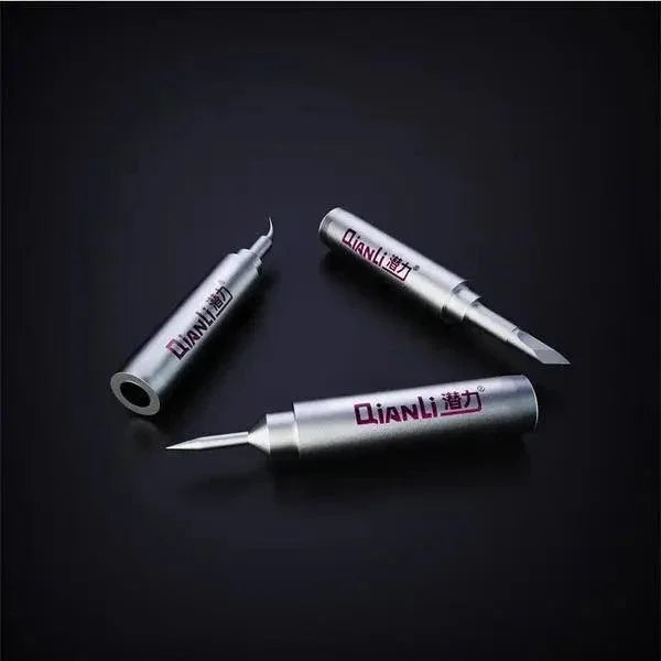 Qianli 936 universal soldering iron tips by PHONEFIX, lead-free, 0.2mm precision tips for soldering irons and nozzles.