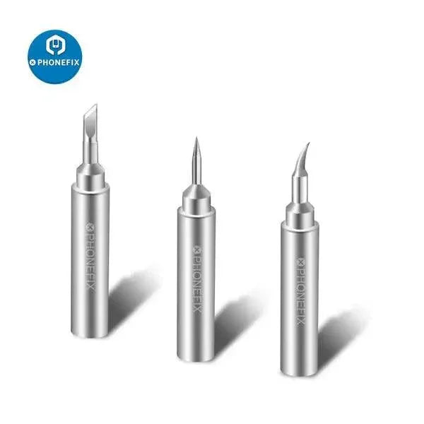 Qianli 936 universal soldering iron tips by PHONEFIX, lead-free iron tips with 0.2mm precision for electronic soldering.