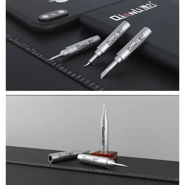 Qianli 936 universal soldering iron tips by PHONEFIX, lead-free iron tips and nozzles for precise soldering tasks.