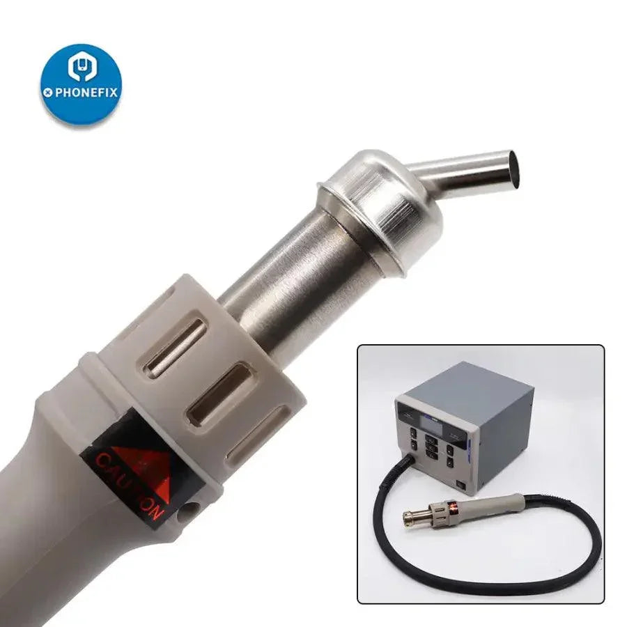 Phonefix hot air gun resisting nozzles for ATTEN ST-862D BGA rework station, straight 12mm iron tips and nozzles for precise heat application
