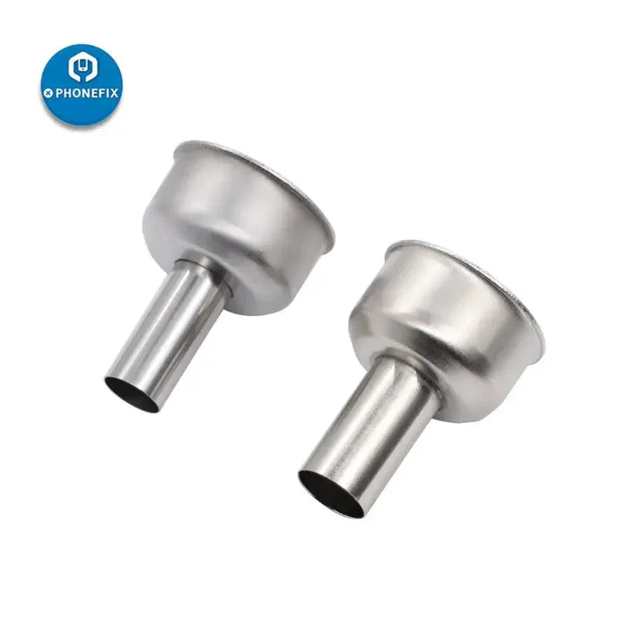 PhoneFix hot air gun resisting nozzles for ATTEN ST-862D BGA rework station, straight 12mm iron tips and nozzles for precise soldering
