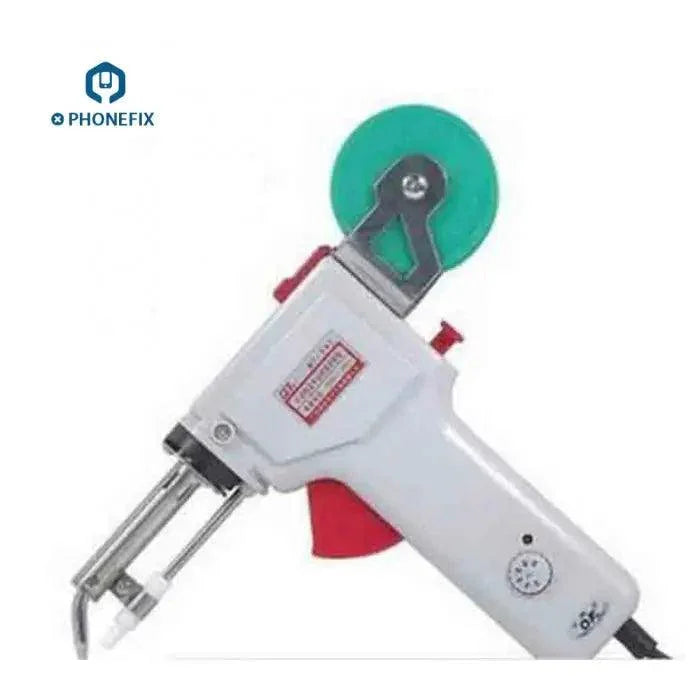 PhoneFix SW-80 thermostat soldering iron with tips and nozzle kit, 80W, 110V for precise electronic soldering work.