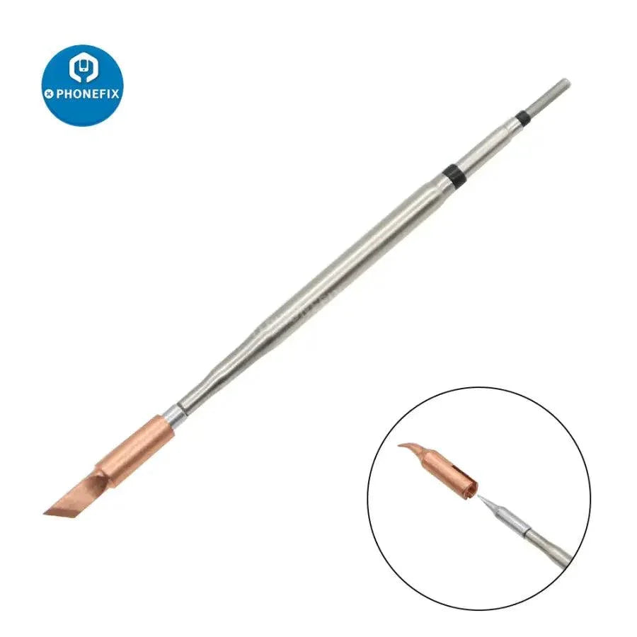Replaceable iron head for JBC T210A soldering iron tip from PHONEFIX, compatible with C115/245/210 soldering stations.