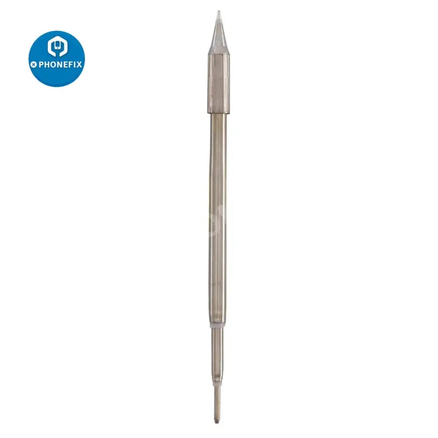 PhoneFix lead-free soldering iron tip for T12 model, replacement welding part with precise metal tip for soldering.