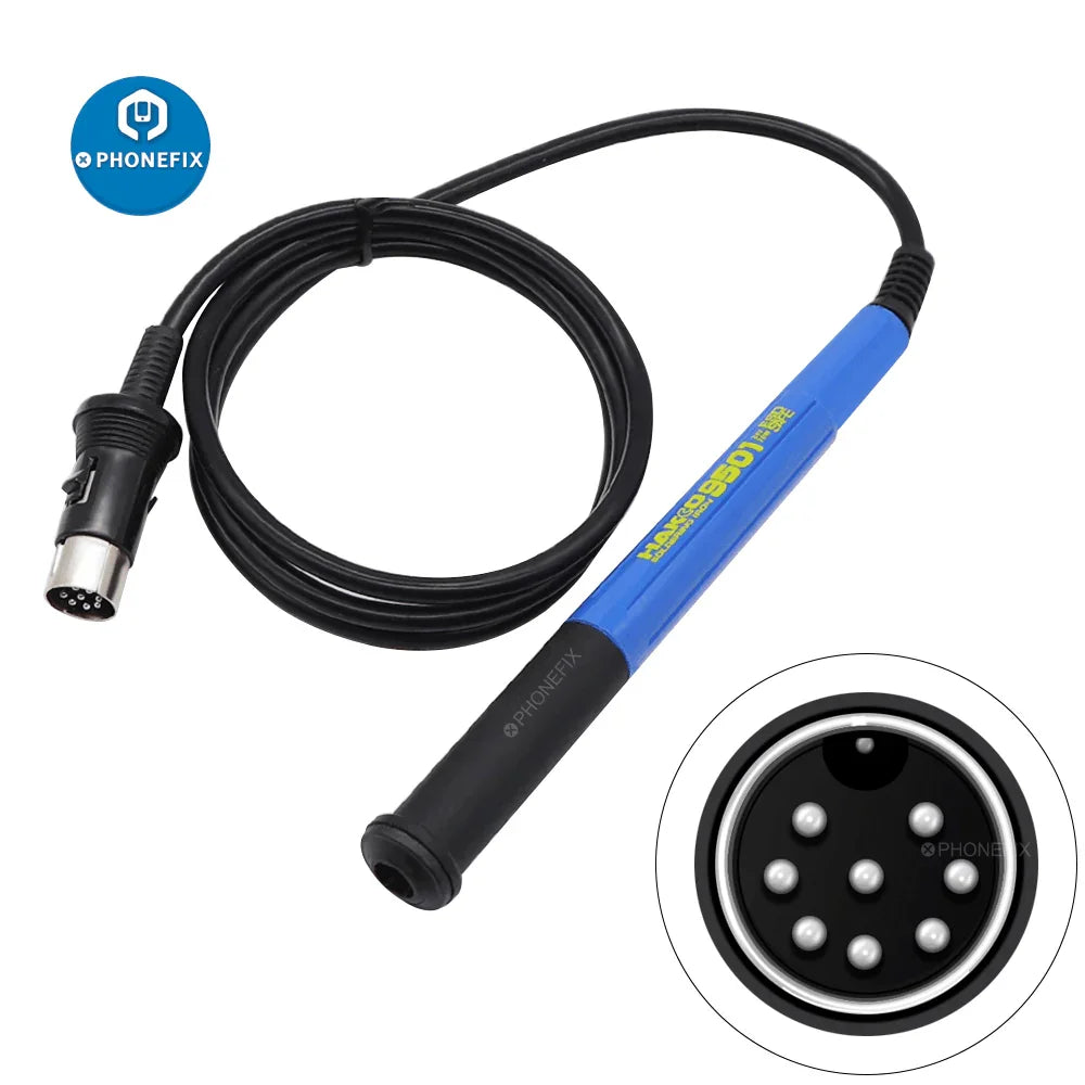 PHONEFIX T12 Series solder iron tip for Hakko FX-950, FX-951 station, compatible T12 iron tips for precise soldering tasks.