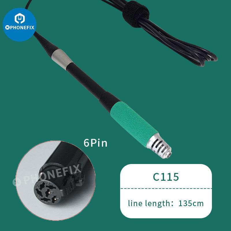 Sugon Aifen soldering station handle T210 T115 T245 T12 replacement tips for PHONEFIX soldering iron.