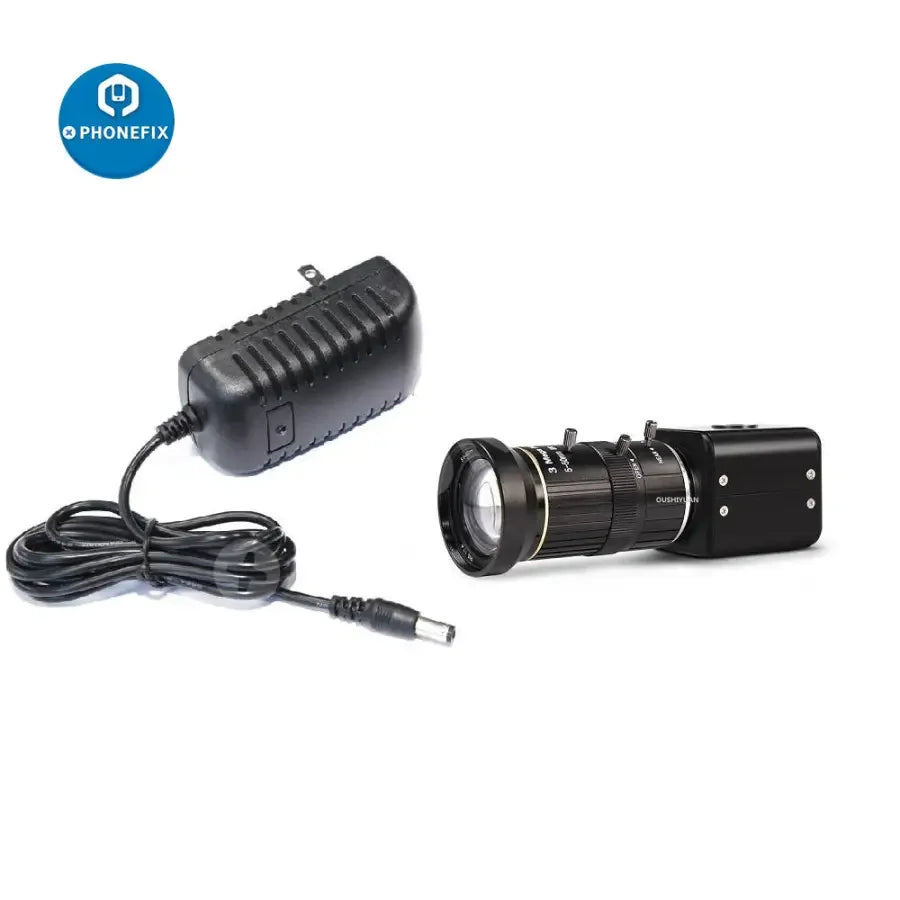 Phonefix 2.0MP HD 1080P lens for industry video, 5-50mm focal length, compatible with HDMI live video cameras.