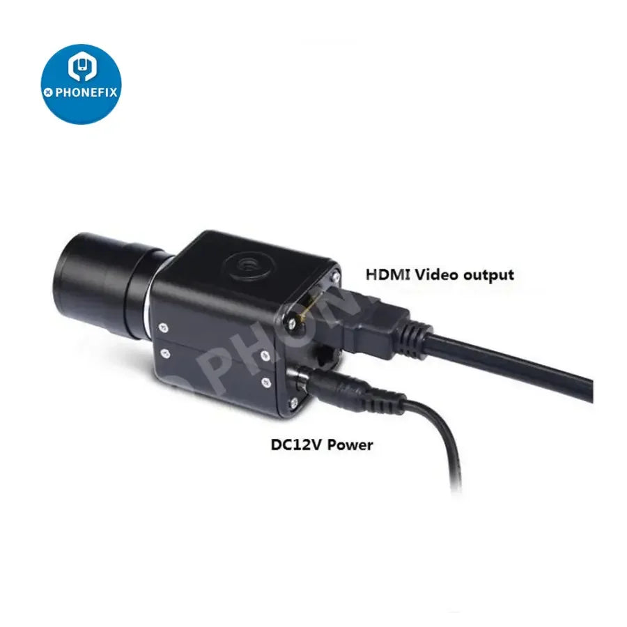 PhoneFix HD 1080P 2.0MP lens for industry video, 5-50mm zoom, compatible with HDMI live video cameras.