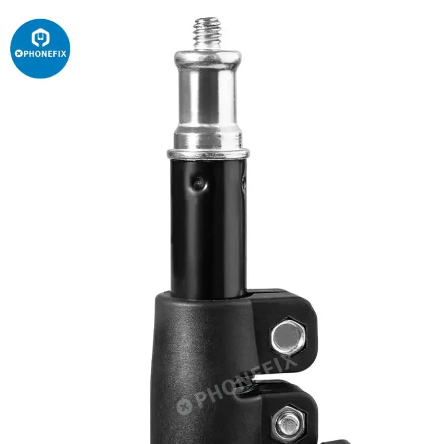 PHONEFIX tripod stand for phone camera, ideal for live streaming and photography, sturdy holder for stable video recording.