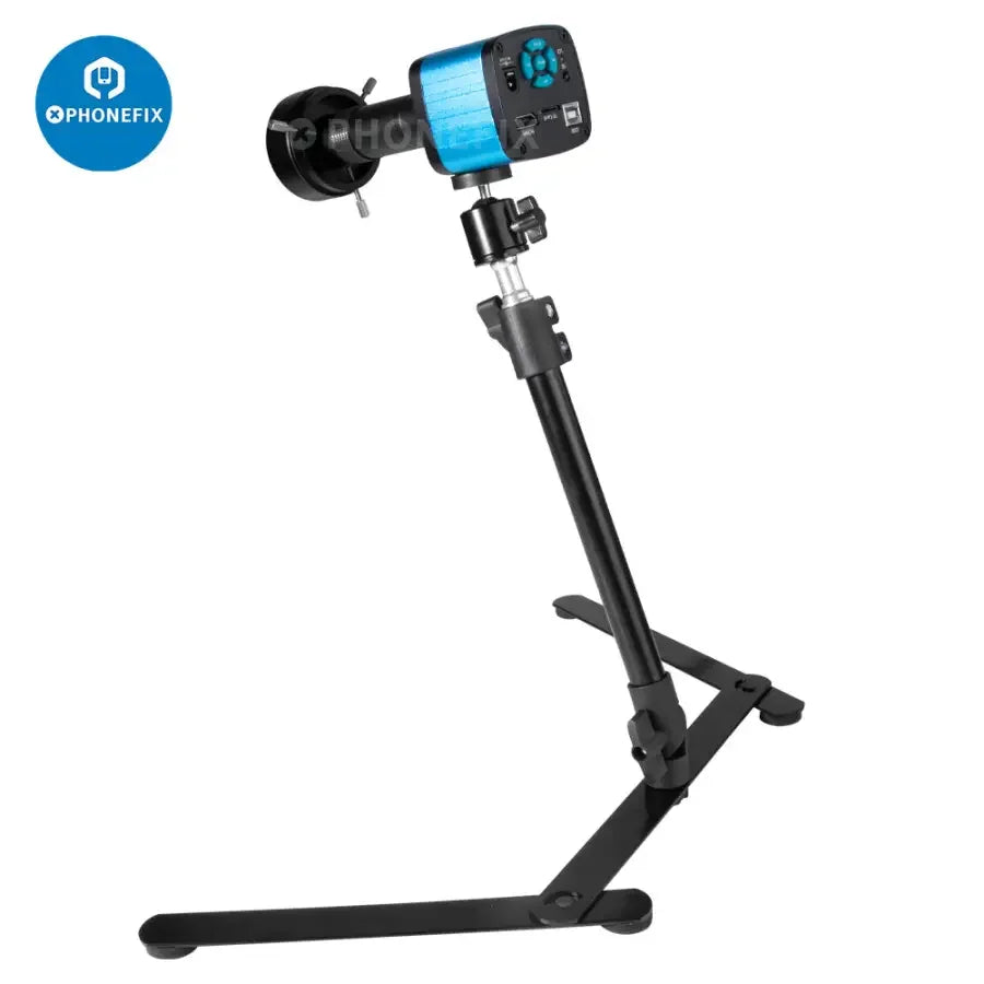 PHONEFIX 4K 48MP digital microscope kit with zoom lens for industrial live streaming camera, high-resolution imaging and detailed viewing.