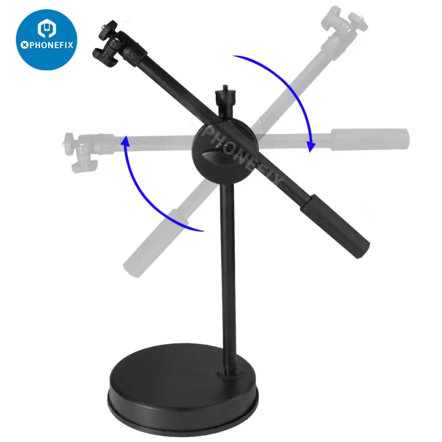 PHONEFIX 4K HDMI USB microscope with 48MP camera for PCB repair and live streaming, ideal for detailed electronic inspections.