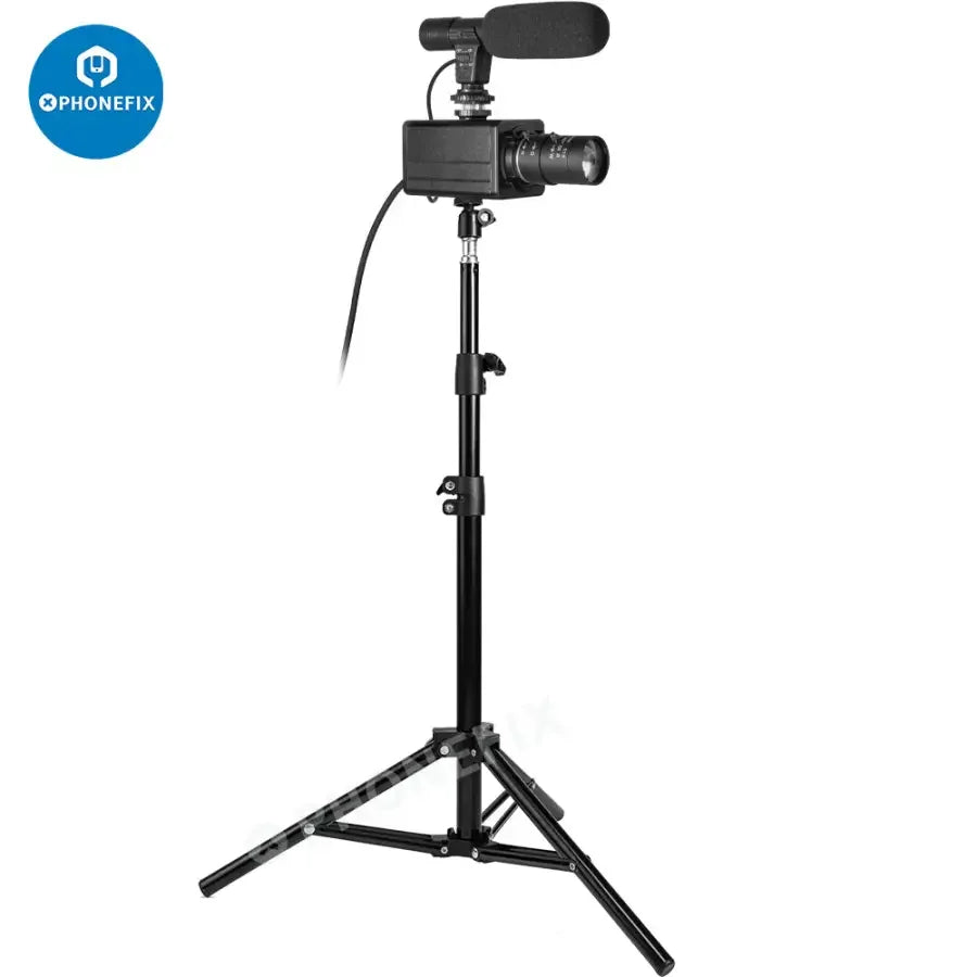 PHONEFIX 5.0MP 4K USB webcam with 10x optical zoom, HD video, and built-in microphone for live streaming and video calls.
