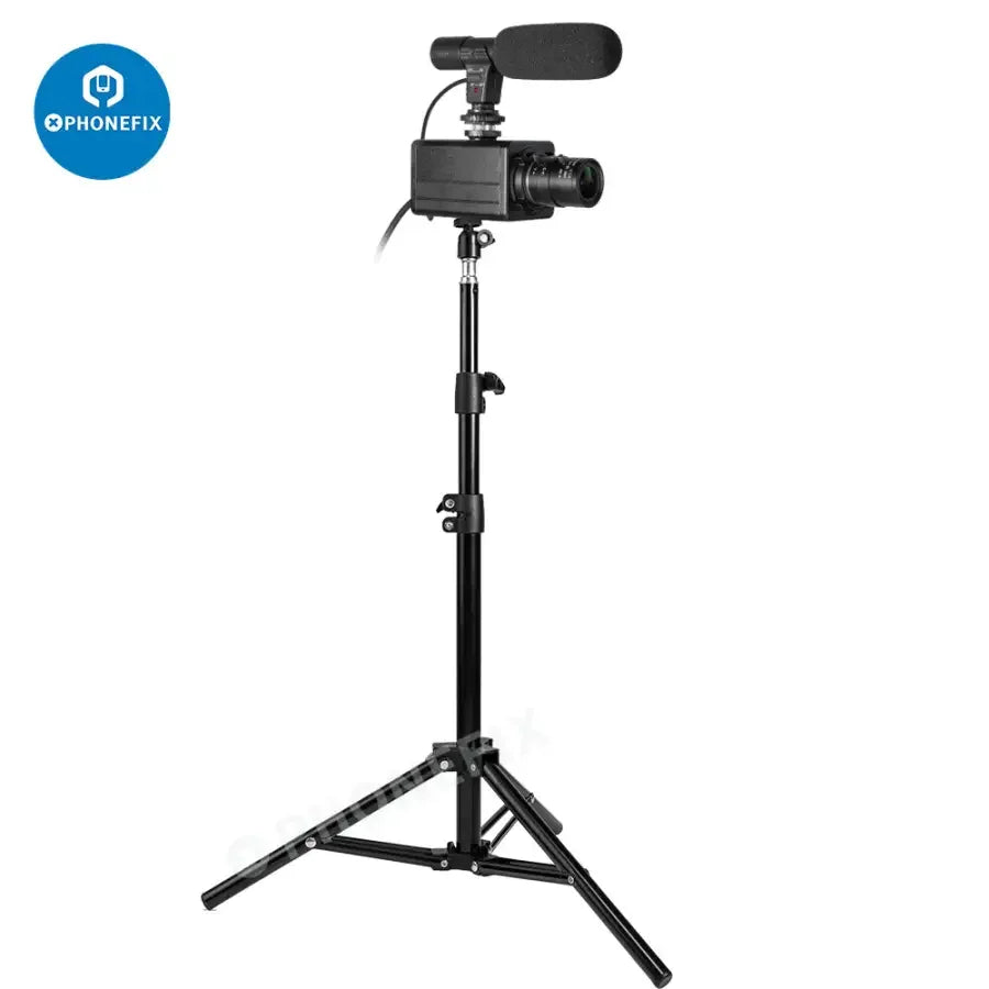 PHONEFIX 5.0MP 4K USB webcam with 10x optical zoom, HD camera, and built-in microphone for live streaming and video calls.