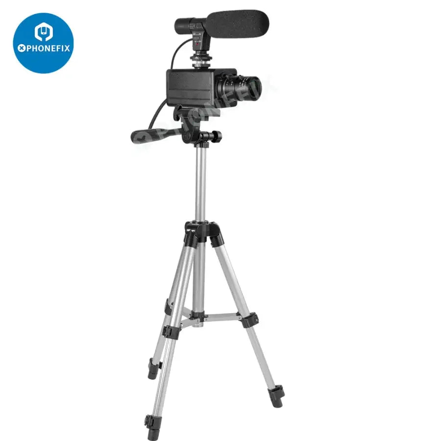 PHONEFIX 5.0MP 4K USB webcam with 10x optical zoom, HD video, and built-in microphone for live streaming and video calls.