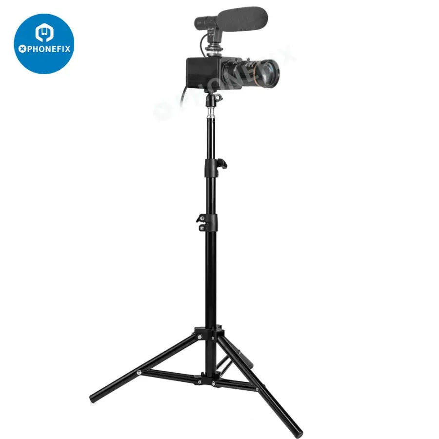 PHONEFIX 5.0MP 4K USB webcam with 10X optical zoom, HD video, and built-in microphone for live streaming and video calls.