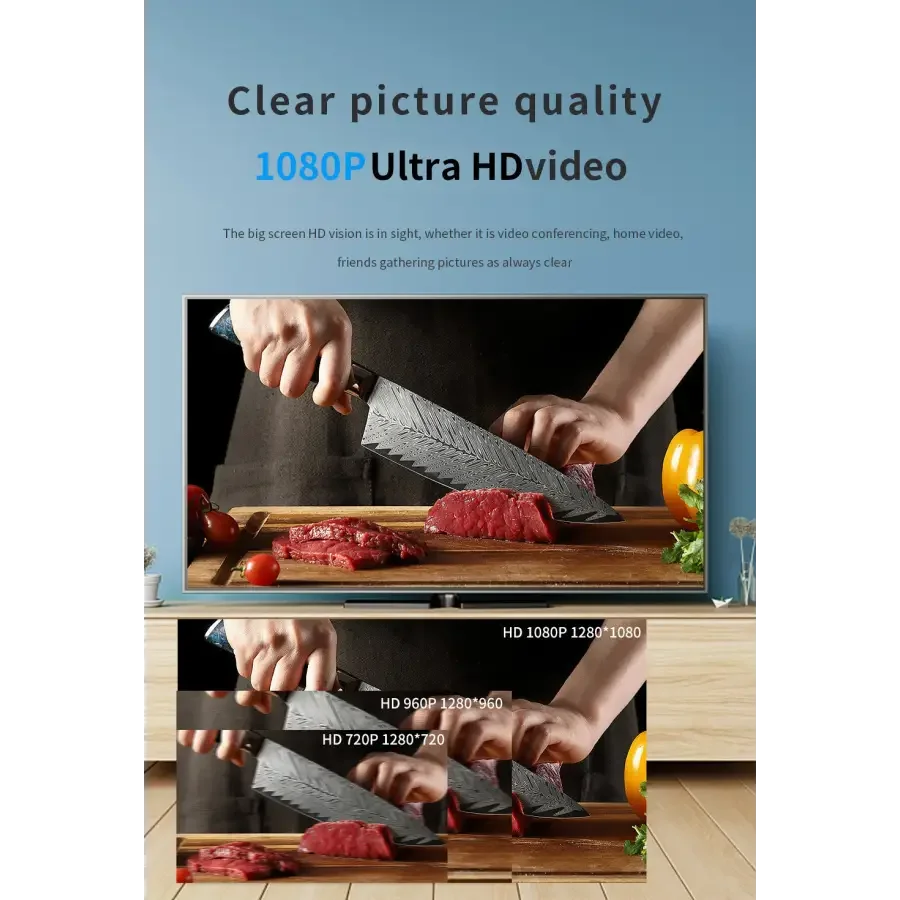 PHONEFIX 1080P auto-focus live streaming camera module with 10x zoom, suitable for high-quality video broadcasts.