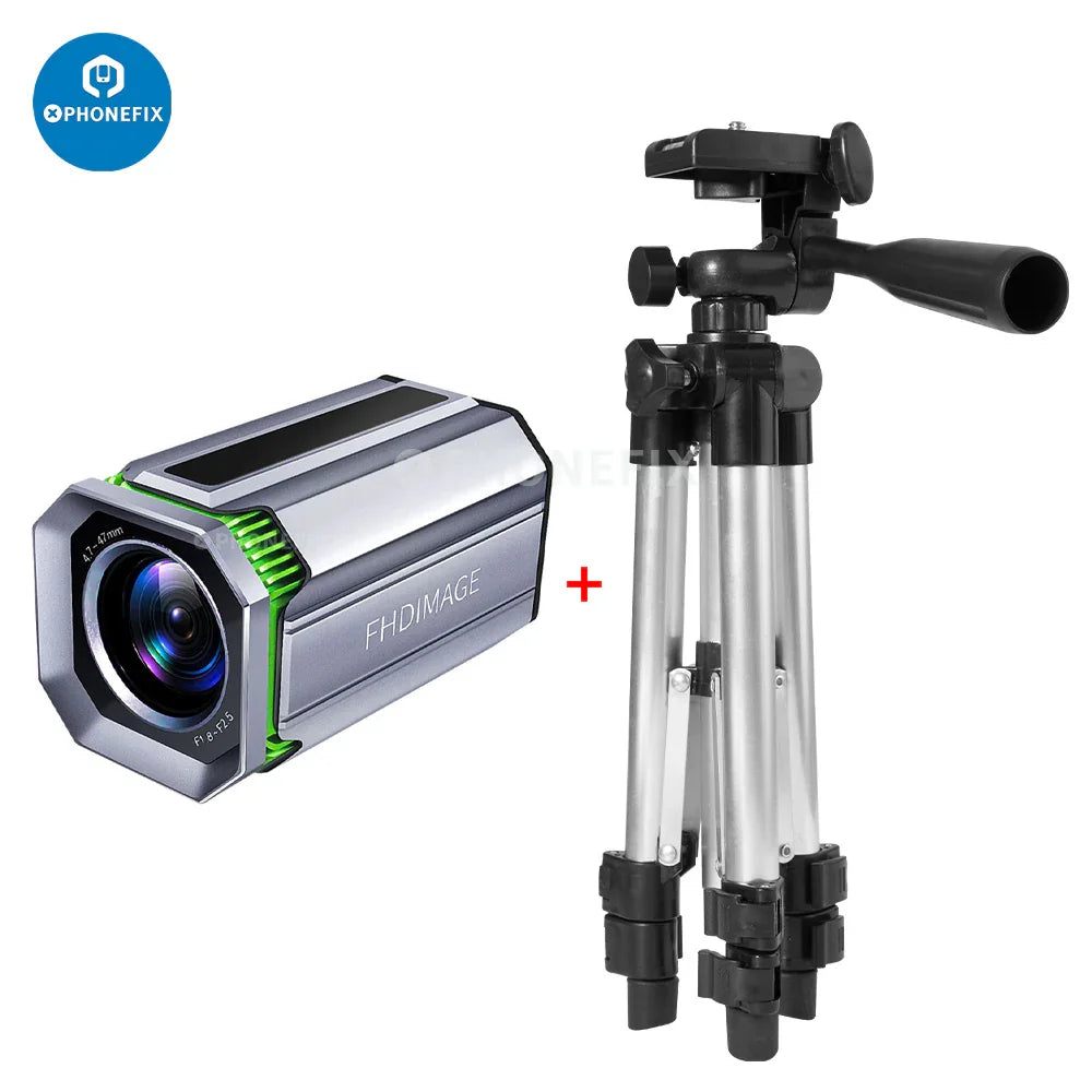 PHONEFIX 10X Auto Focus 1080P live streaming camera module for high-quality live broadcasts and video recording.