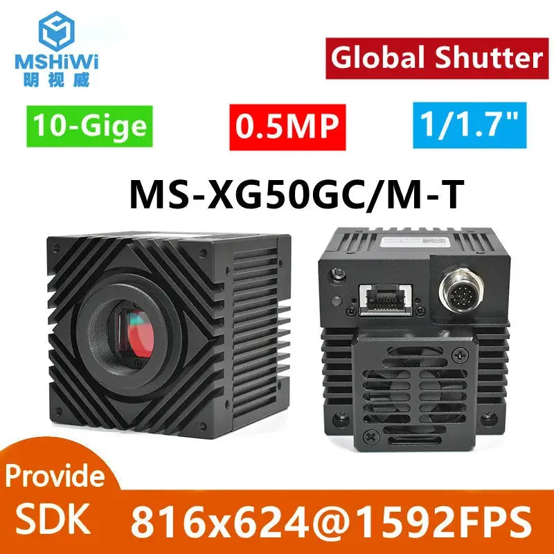 PhoneFIX 10GigE Vision industrial camera with gigabit Ethernet, color shutter, machine vision capabilities, suitable for industrial imaging.