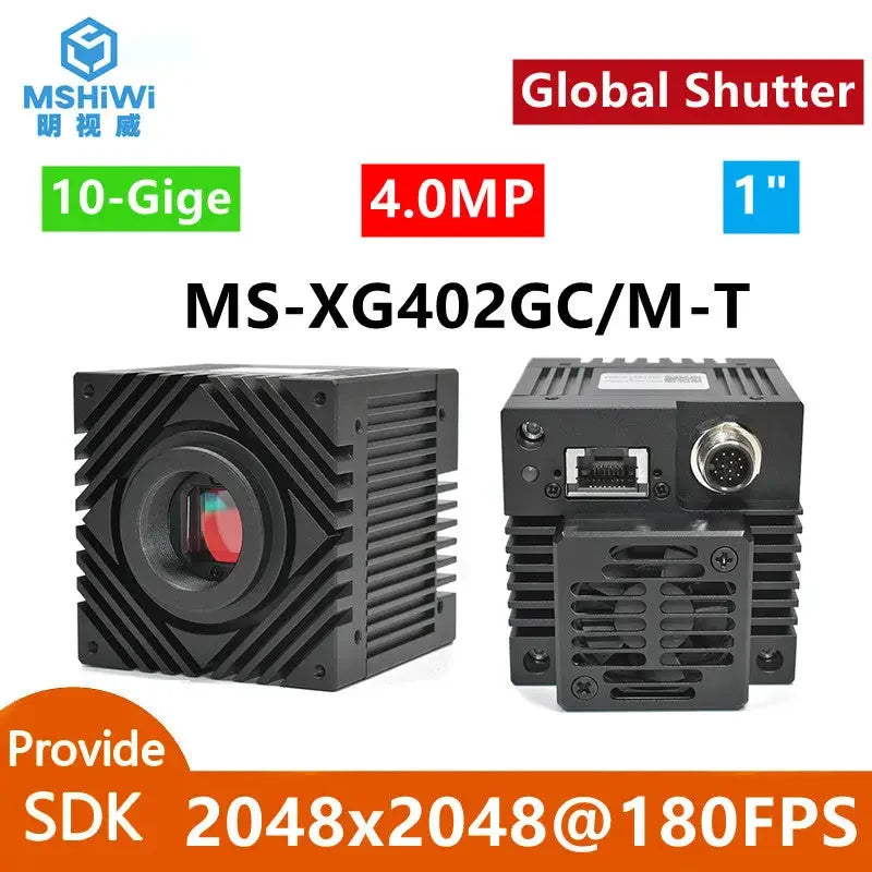 PhoneFIX 10GigE Vision industrial machine vision camera with gigabit Ethernet and color shutter for precise industrial imaging.