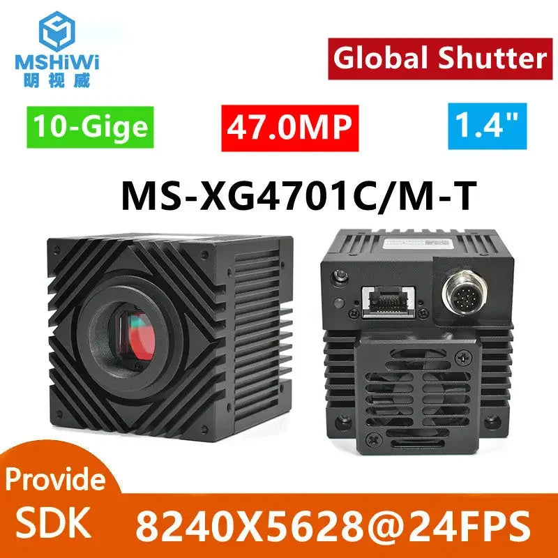 PHONEFIX 10GigE Vision Camera, industrial machine vision camera with gigabit Ethernet, color shutter, and robust design.