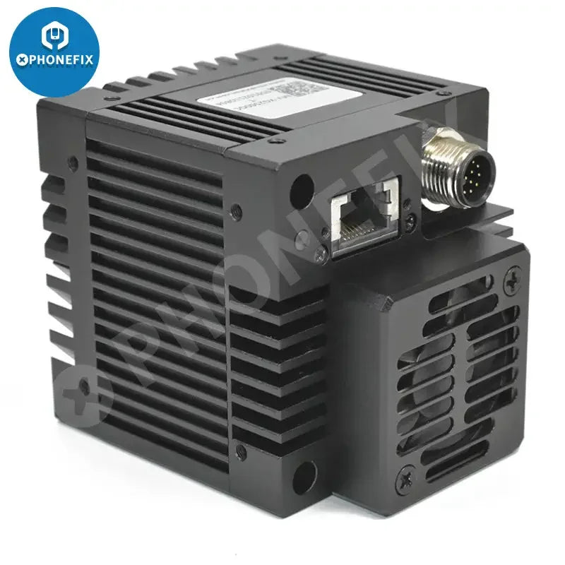 PhoneFIX 10GigE Vision industrial camera with color shutter, Gigabit Ethernet for machine vision applications.