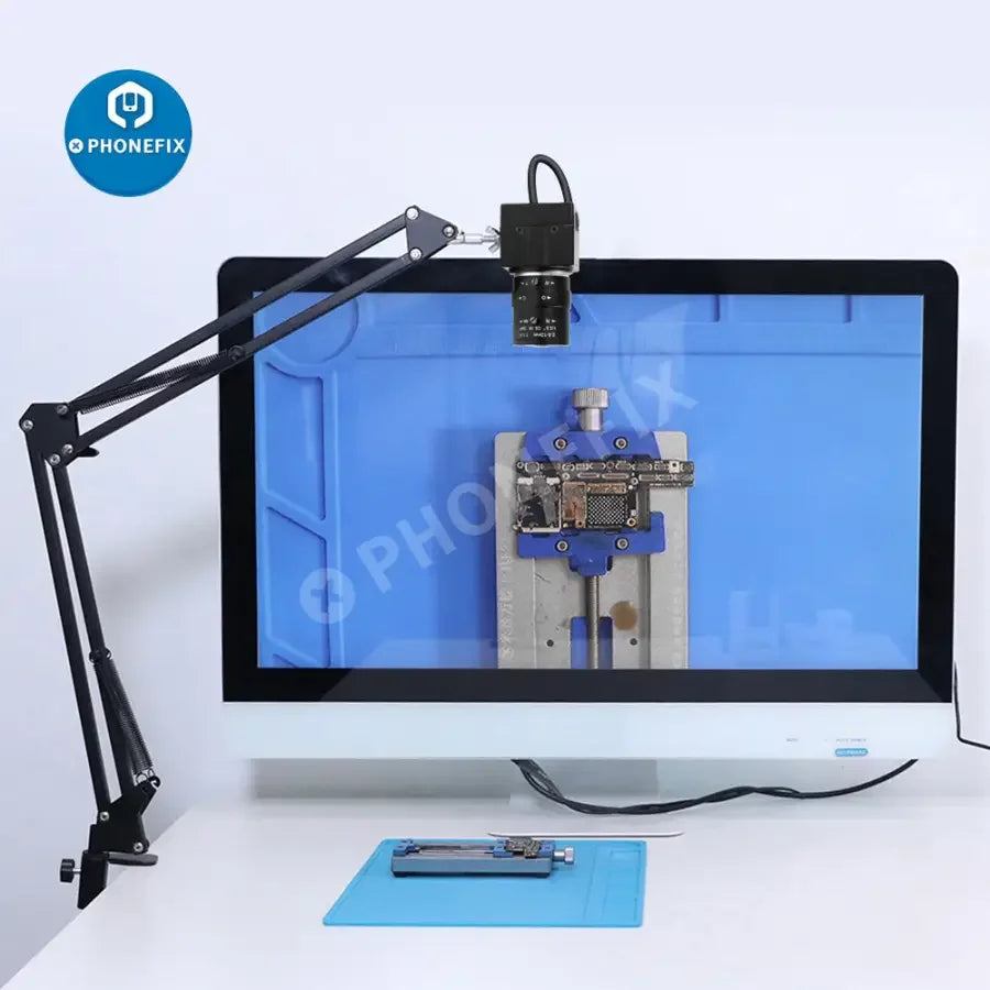 5MP UVC USB webcam by PHONEFIX, HD industrial PC camera designed for machine vision applications.