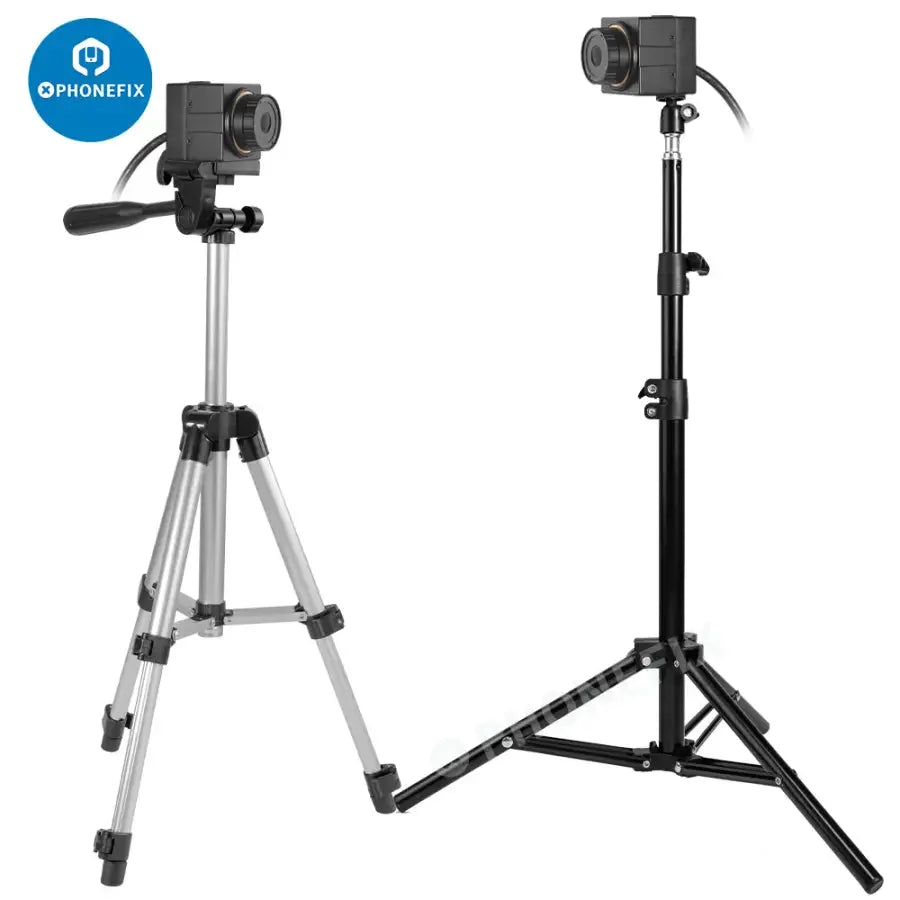 5MP UVC USB Webcam by PHONEFIX, HD industrial PC camera designed for machine vision applications, showing the camera lens and body.