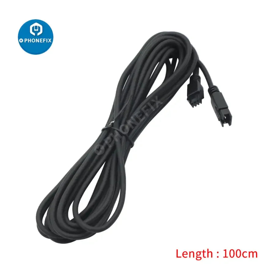 PHONEFIX CA-D1W machine vision light source extension cable connects one to two, for machine vision cameras, 1 meter long.