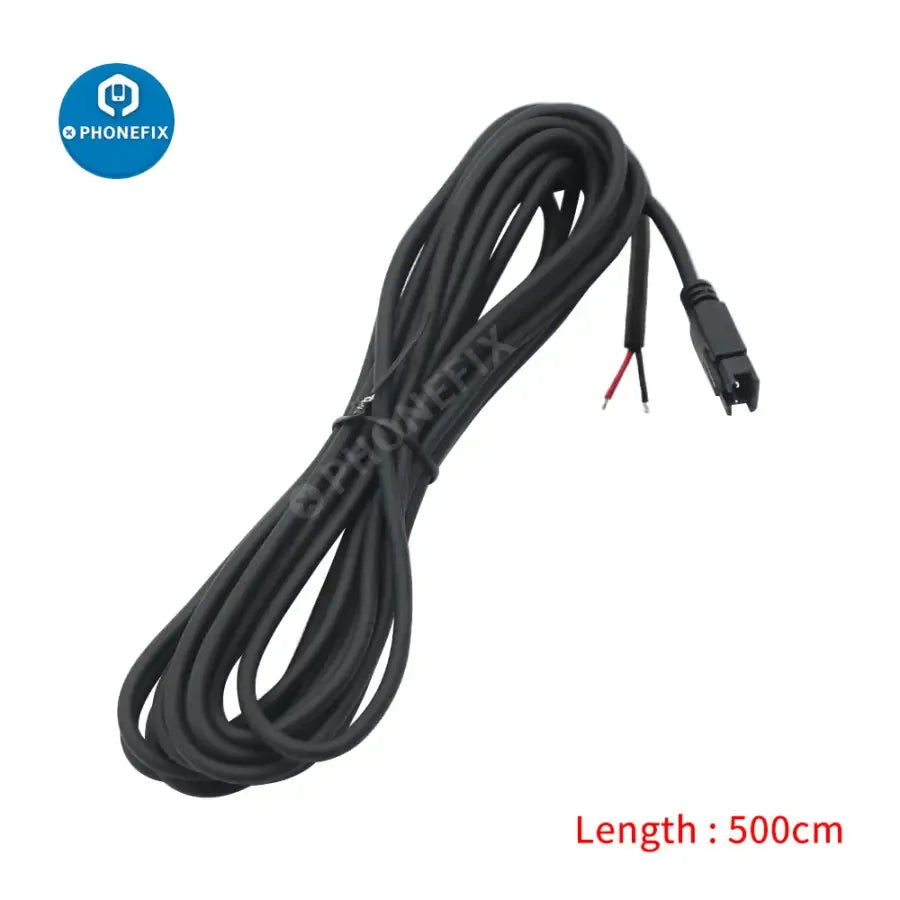 PHONEFIX CA-D1W machine vision light source extension cable, 1-to-2 connection for machine vision cameras, 1 meter length.
