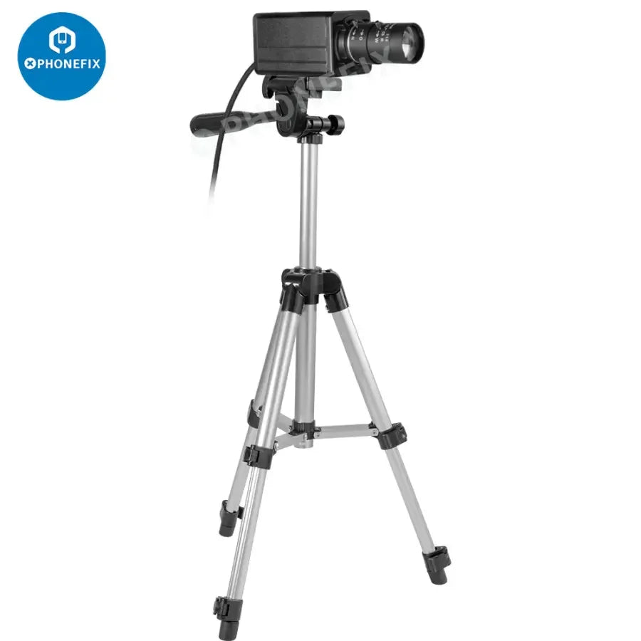 PHONEFIX 5.0MP 4K webcam with 10x zoom and varifocal lens, ideal for machine vision and high-resolution video recording.