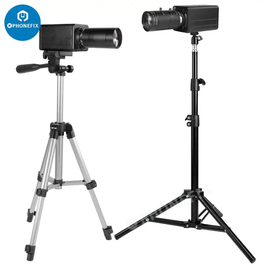 Cámara web PHONEFIX de 5.0 MP y resolución 4K con zoom de 10x y lente varifocal, ideal para visión artificial y captura de vídeo de alta calidad.