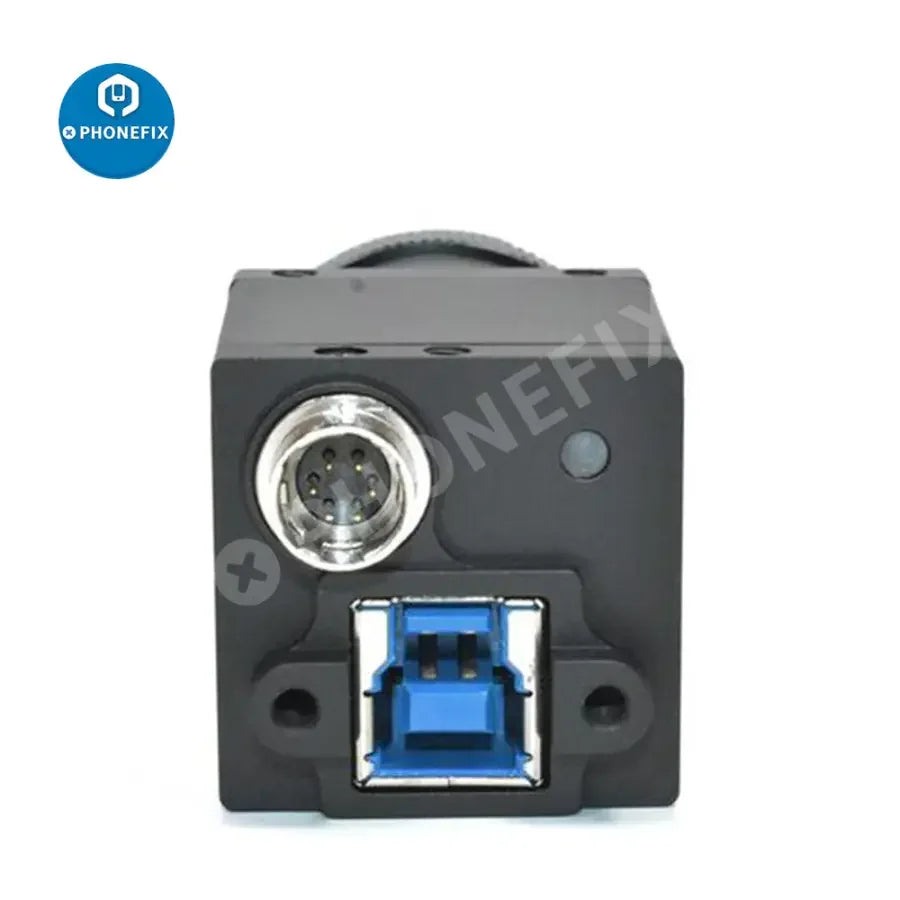 Caméra d'inspection industrielle PHONEFIX haute vitesse USB 3.0, obturateur global couleur 2.3 MP, utilisée pour l'inspection par vision industrielle.