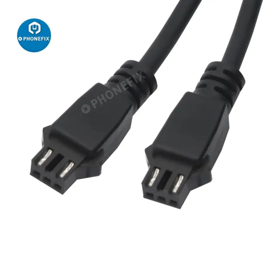 Phonefix 3P SM male to female light source extension cable for machine vision cameras, 0.2 meters long.