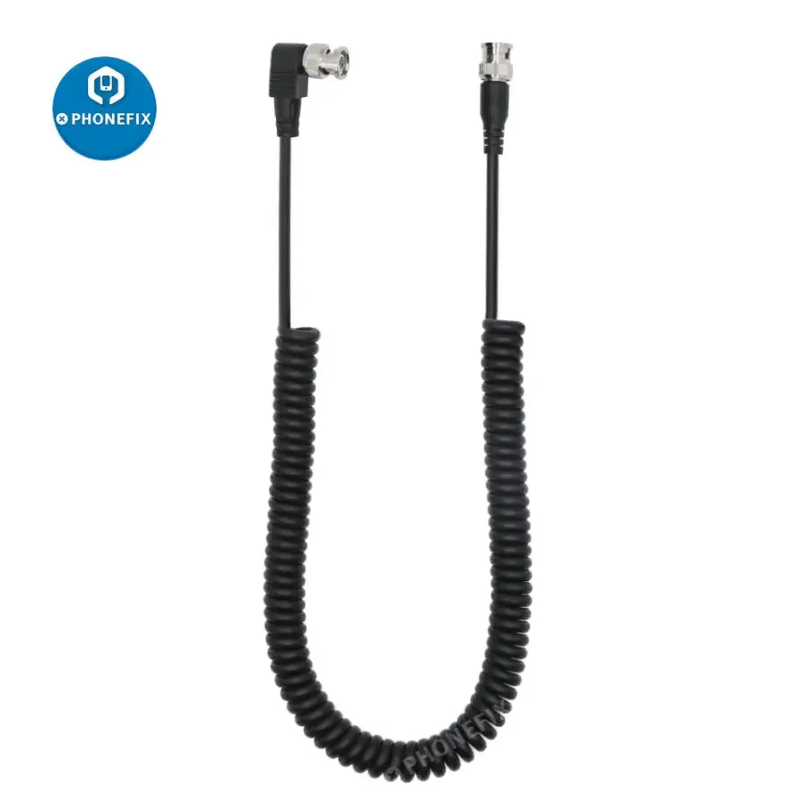 PHONEFIX BNC Coaxial Cable HD SDI 75 Ohm male to male, 1.2m for video live connections in machine vision camera setups.