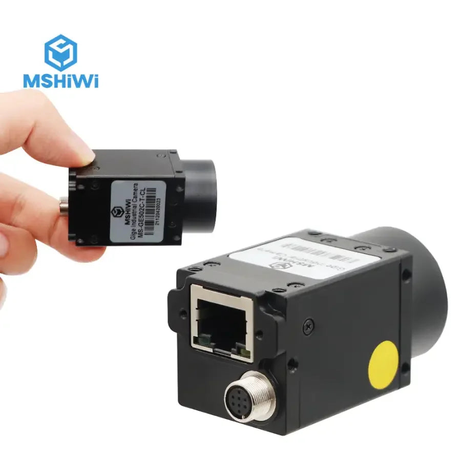 PHONEFIX high-speed GIGE Ethernet industrial machine vision camera with rolling shutter for industrial imaging applications.