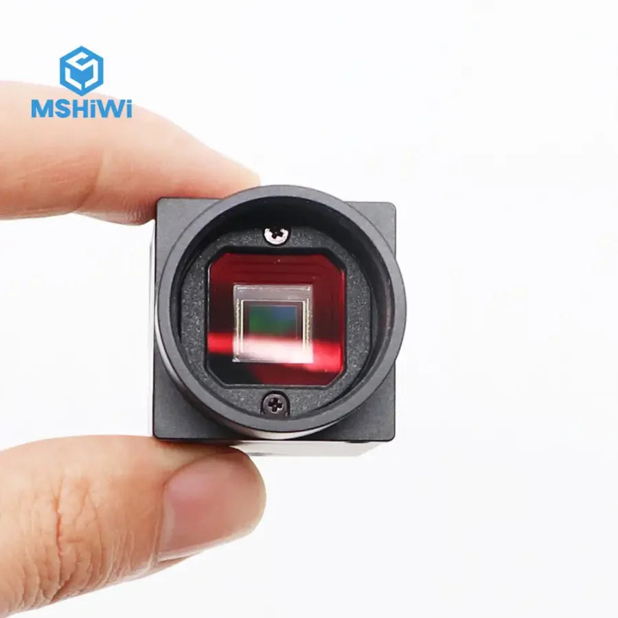 PHONEFIX industrial machine vision camera with high-speed GigE Ethernet and rolling shutter for industrial inspection applications.