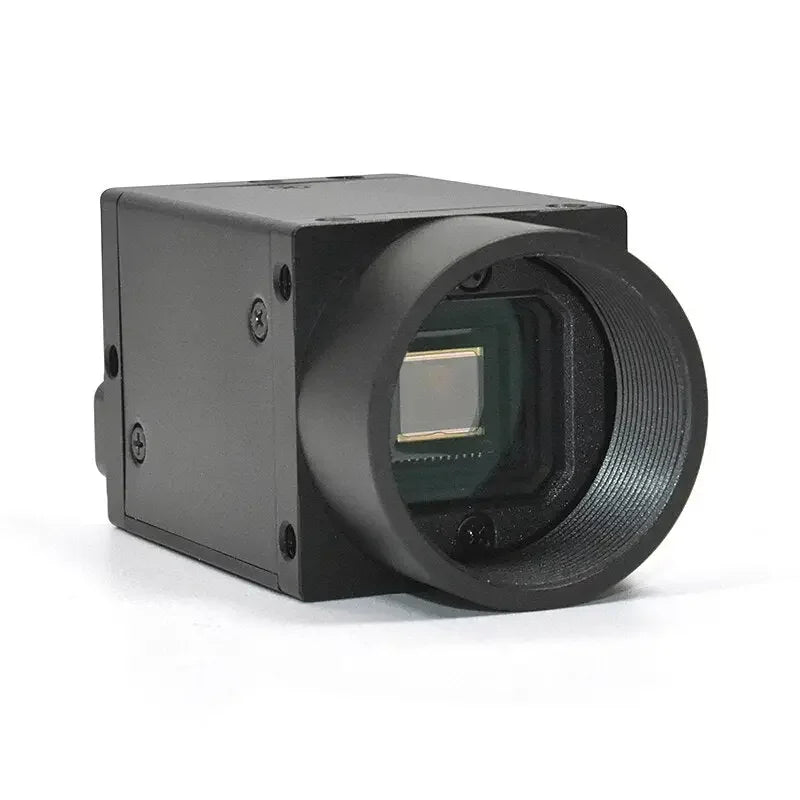 Caméra de vision industrielle GIGE 12.0 MP de PHONEFIX avec capteur CMOS 1/1.7", obturateur roulant, imagerie monochrome.