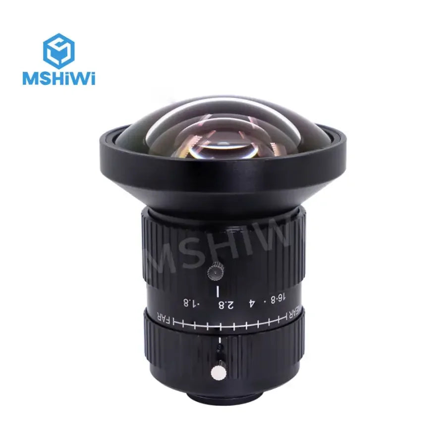PhoneFIX 12MP 6mm C-mount manual FA prime lens with F1.8 aperture, designed for machine vision and ITS camera applications.