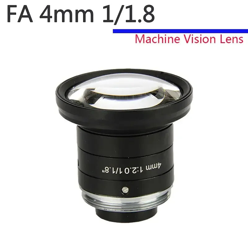 PHONEFIX 5MP 75mm fixed-focal machine vision industrial manual iris lens with 1/1.8 inch sensor for precise imaging.